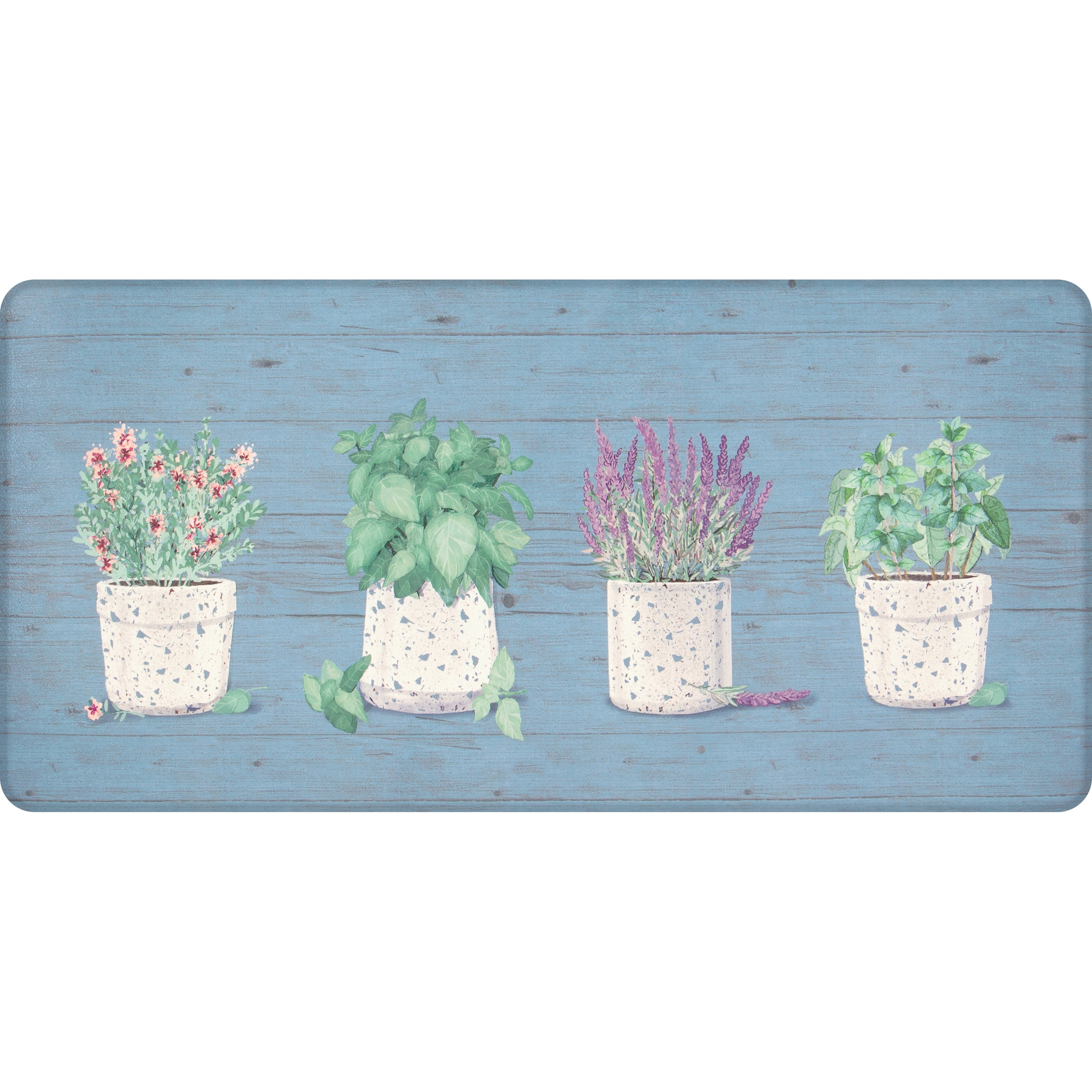 Apache Mills Cushion Comfort Terrazzo Pots Kitchen Anti-Fatigue Mat, 20" x 41"