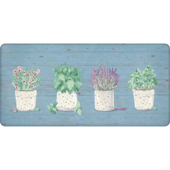 Apache Mills Cushion Comfort Terrazzo Pots Kitchen Anti-Fatigue Mat, 20" x 41"