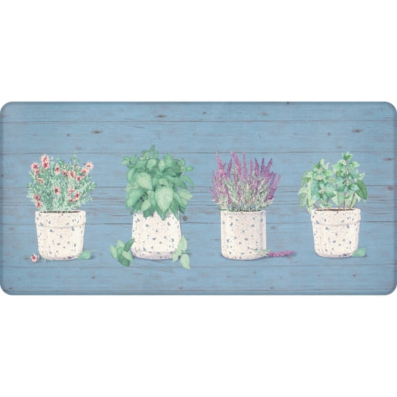 Apache Mills Cushion Comfort Terrazzo Pots Kitchen Anti-Fatigue Mat, 20" x 41"