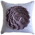 thumbnail image 1 of Cushion Cover For Couch, Blue Decorative Cushion Cover&nbsp;For Sofa 16x16 inch (40x40 cm), Felt Pillow Covers With Zipper, Nature & Floral, Rose, Modern Pillow Covers - Dreamy Rose, 1 of 3