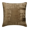 thumbnail image 1 of Cushion Cover For Chair, Decorative Copper 12"x12" (30x30 cm) Pillowcase With Zipper, Velvet Grudge & Quilted Cushion Cover Couch, Abstract Pattern, Modern Style - Grudgingly Copper, 1 of 5