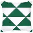 thumbnail image 1 of Cushion Cover Geometric Pattern Blue Gray Pillow Upholstered Sofa Home Decor, 1 of 5