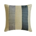 thumbnail image 1 of Cushion Cover, Grey 24"x24" (60x60 cm) Pillow Cases, Silk Patchwork & Quilted Throw Pillows For Sofa, Striped Pattern Modern Style - Graycie, 1 of 8