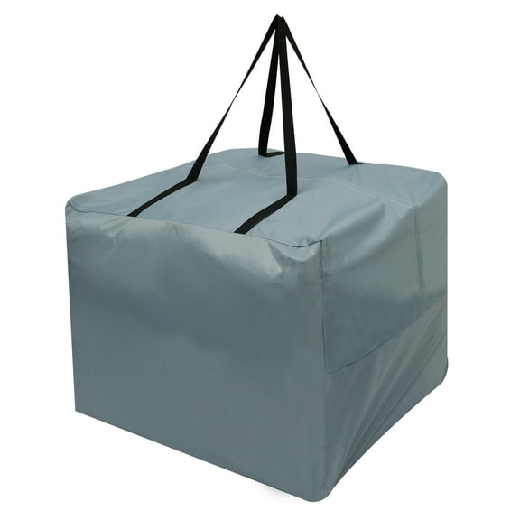 Cushion Cover Storage Bag with Handles Protective Zippered Cushion Storage Bag Waterproof Outdoor Patio Cushion Storage Bag for Winter Patio Furniture Chair Couch Pillow