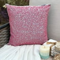 thumbnail image 1 of Cushion Covers For Chairs, Pillow Cover 20x20 Grey, Abstract Beads Fuchsia Beads Throw Pillow Cover, 20x20 inch (50x50 cm) Cushion Cover, Geometric Pillow Cover, Linen - Dream Catcher, 1 of 10