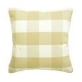 thumbnail image 1 of Cushion Covers For Couch, Beige Decorative Pillowcases 16x16 inch (40x40 cm), Cotton Pillow Covers For Couch, Plaid, Contemporary Zippered&nbsp;Toss Pillow&nbsp;Covers - Beige Plaid, 1 of 4