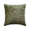 thumbnail image 1 of Cushion Covers For Couch, Grey 20"x20" (50x50 cm) Throw Pillow Covers, Velvet Quilted Throw Pillows For Couch, Geometric Pattern Modern Style - Grey Delusion, 1 of 3