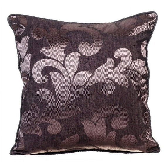 Cushion Covers, Cushion Cover, Decorative Pillow Covers 22x22 inch (55x55 cm) Purple, Silk Throw Pillow Covers, Handmade Pillow Covers, Modern, Abstract Pattern - Royal Purple Passion