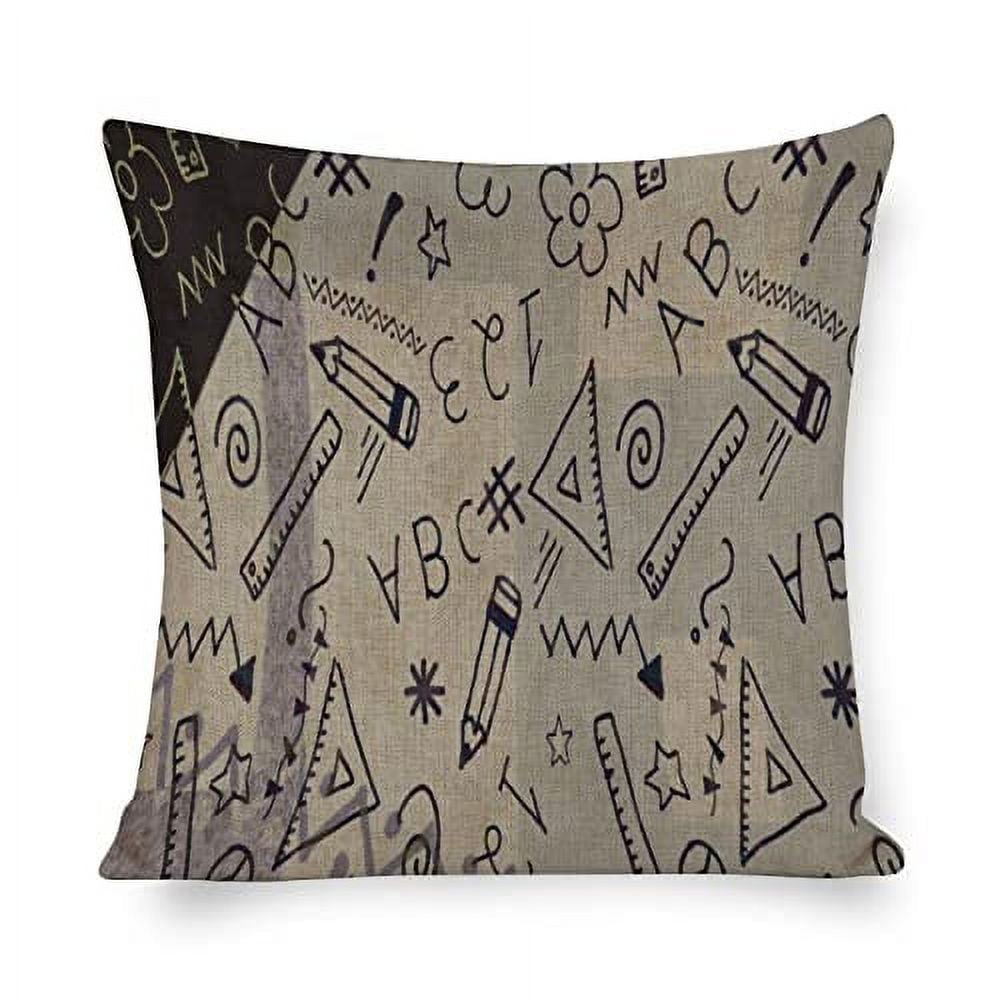 Cushion Covers Scice Chemistry Geometry Math Nerd Gius Themed Outdoor