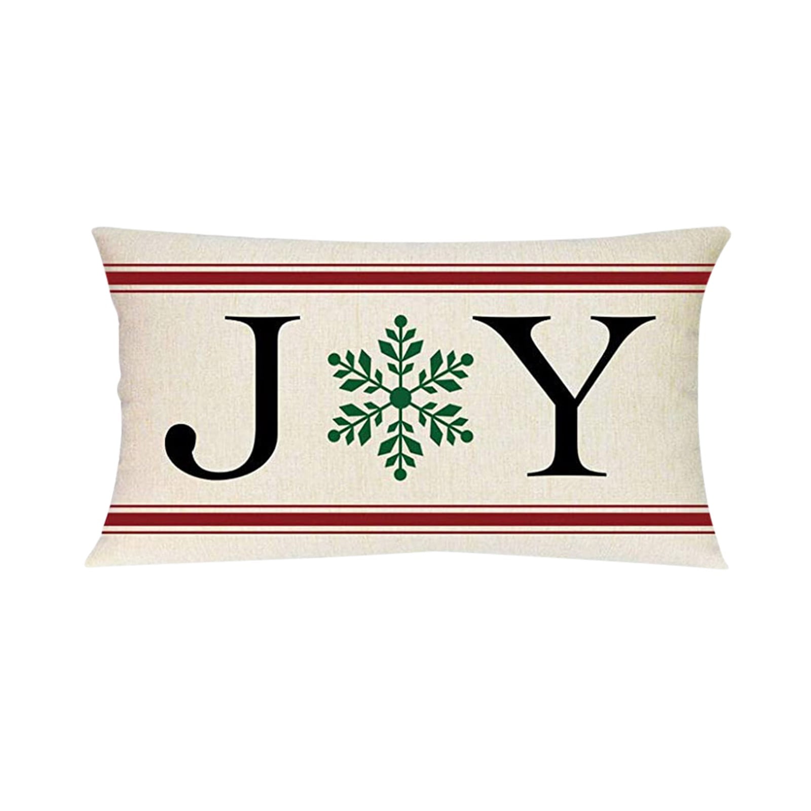 Cushion Decor Home Cover Sofa Flashing Throw Christmas Pillowcase