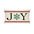 Cushion Decor Home Cover Sofa Flashing Throw Christmas Pillowcase