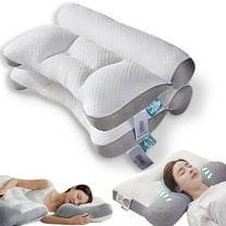 Cushion Ergonomic Pillow Comfortable Sleep Enhancing Comfort Pillow for Home Use