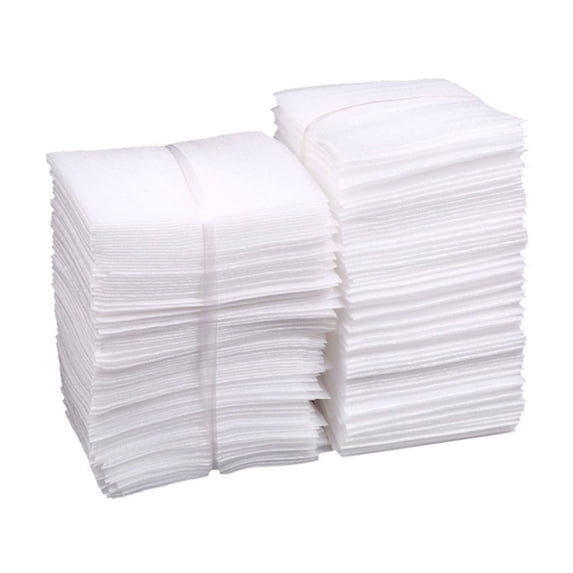 Cushion Foam Pouches, Moving Supplies for Dishes, Packing Materials for Dishes & Cups, Glass Packing Paper and Plate Protectors for Moving, 100 Pcs, 11.8x9.84"