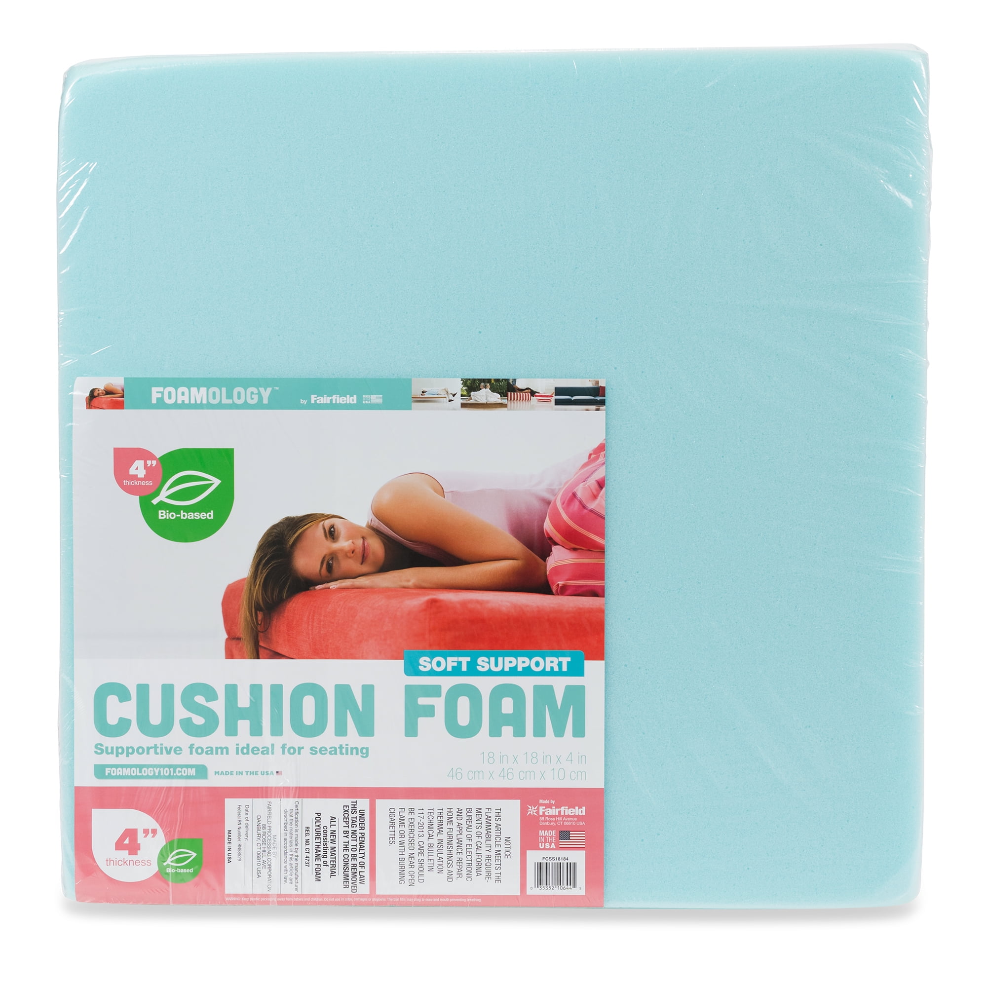 Cushion Foam Tuffet Kit by Fairfield™, 18 x 18 x 6 thick