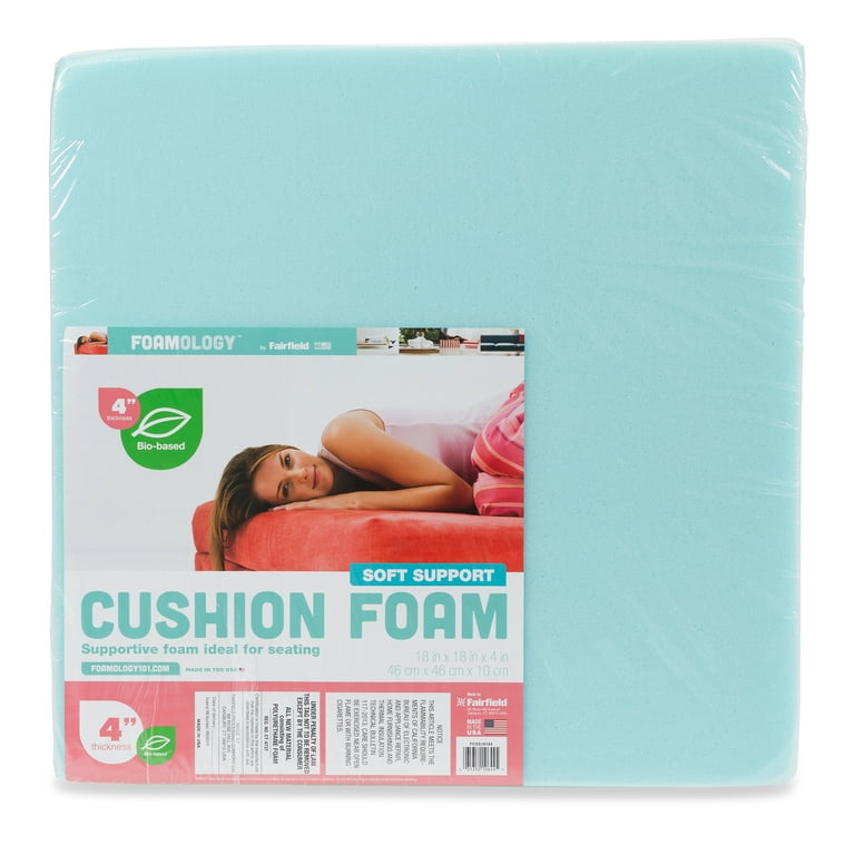 Cushion Foam by Fairfield™, 18 x 18 x 4 thick 