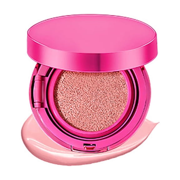Cushion Foundation Long Lasting Oil Free Lightweight Hydrating Concealer - Natural No-Makeup Look Face Makeup with Built-in Puff - High Definition Full Coverage for Redness Dark Spots