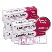 Cushion Grip Thermoplastic Denture Adhesive, 1 oz - Improves Denture Fit, Comfort & Stability | Non-Glue Adhesive, Acts Like a Soft Reline Pack of 5