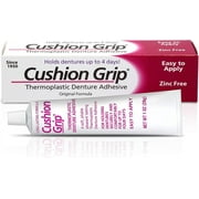 Cushion Grip Thermoplastic Denture Adhesive, Original Formula, 1 oz