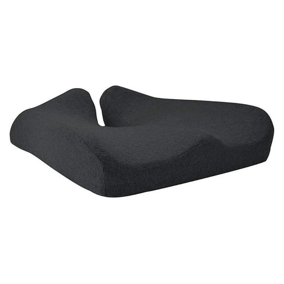 Cushion Lab Ergonomic Pressure Relieving Breathable Soft Supportive Seat Cushion with Extra-Dense Memory Foam (Renewed)
