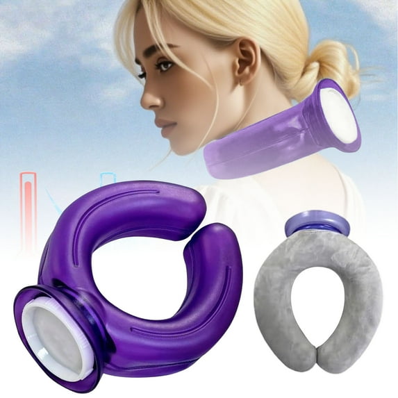 Cushion Neck Cushion Ergonomic Hot Water Bag Portable Comfort Support Ideal for Relaxation and Warmth