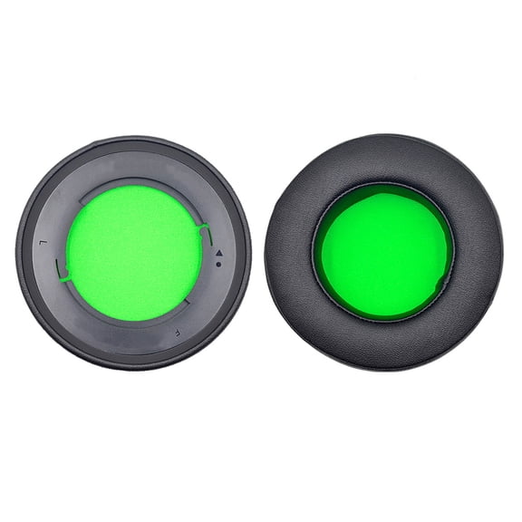 Cushion Round Foam PU1eatherHeadset Cushion Replacement for Kraken 7.1 Pro