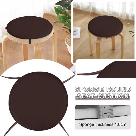 Cushion,Round Garden Chair Pads Seat Cushion For Outdoor Bistros Stool Patio Dining Room Four Ropes