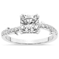thumbnail image 1 of Cushion Shape 5 Carat IGI Certified Lab Grown Diamond Ring | 14K White Gold | Phoebe Twigs Diamond Ring | FG-VS1-VS2 Quality Friendly Diamonds, 1 of 5