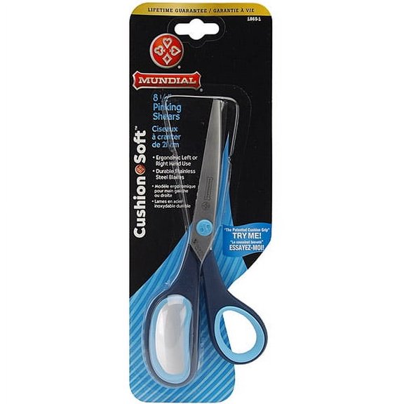 Cushion Soft Pinking Shears, 8-1/2"