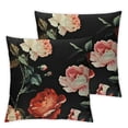 thumbnail image 1 of Cushion Throw Cover Colorful Blooming Rose Flower Watercolor for Home Decor,Pillow Cases for Couch Bedroom Living for Boy Girl, 1 of 7