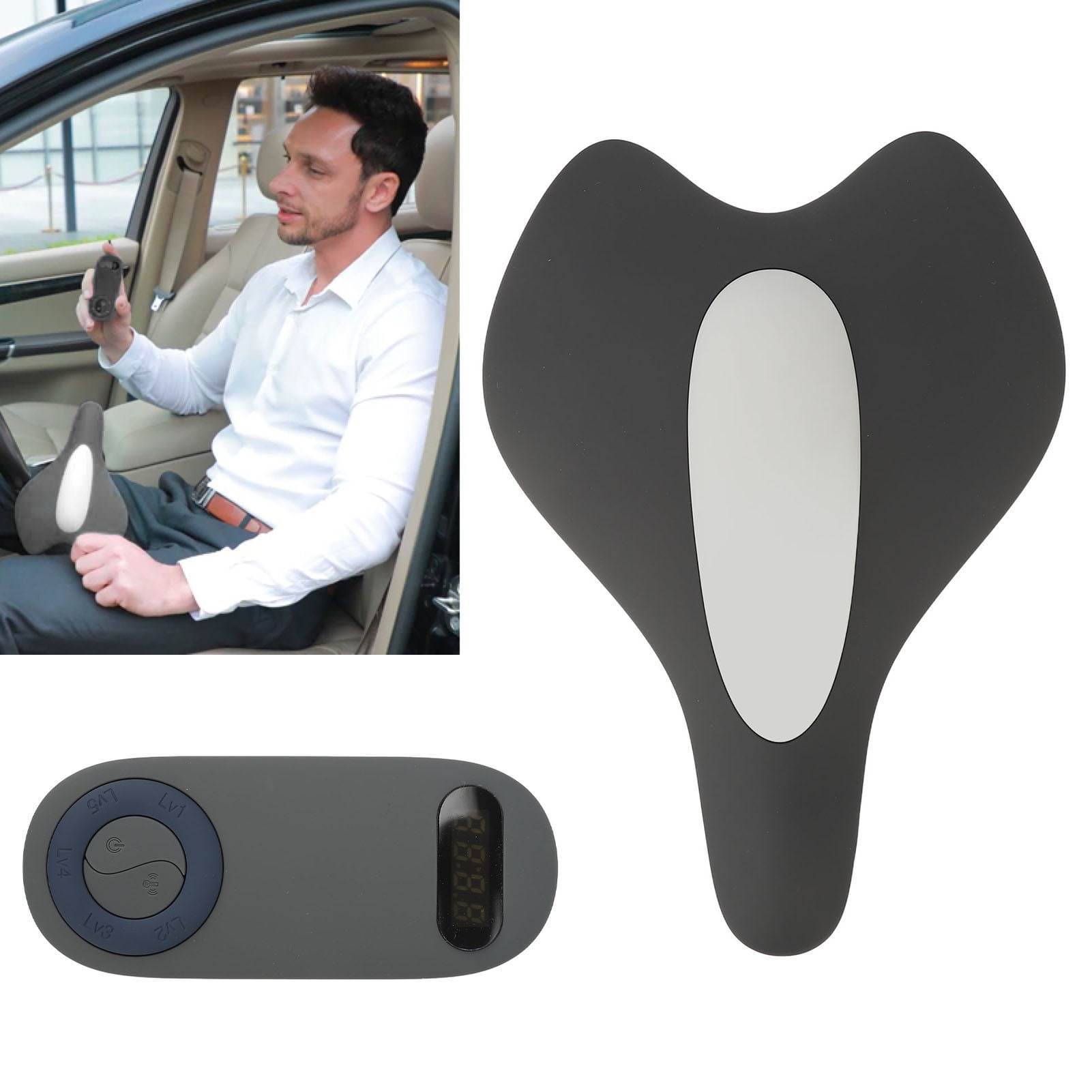 Cushion Type Pelvic Floor Trainer, Soft Resin Strengthening Improve