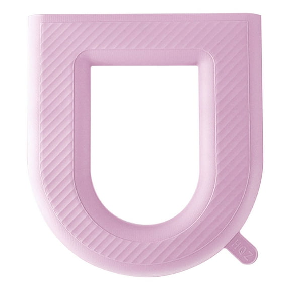 Cushion U-Shaped Toilet Seat Cushion Soft Waterproof Pad for Comfort and Warmth 43cmx39cm 1Pcs Rkxzt