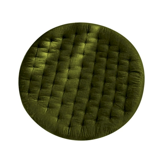 Cushion,Velvet Chair Seat Cushion Soft And Comfy Chair Cushion Solid Color Round Seat Cushion For Kitchen Dining Chair