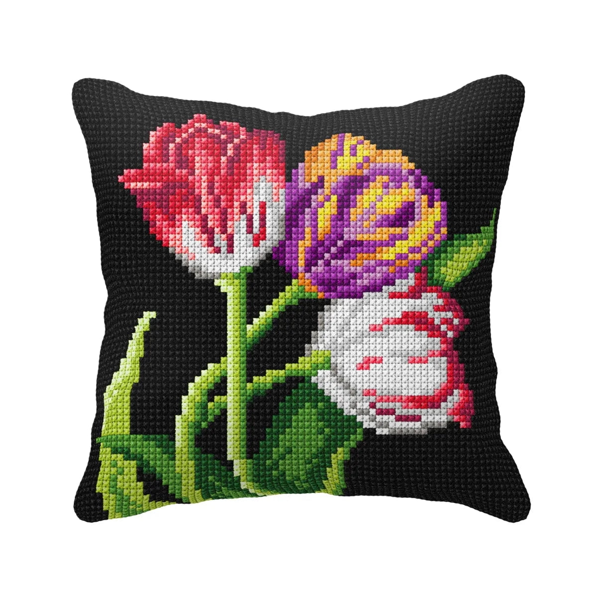 Cushion cross stitch kit Tulips 99105