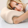thumbnail image 1 of Cushion for Chair—Extra Firm Headrest Attachment with Neck Support Memory Foam Pillow Ergonomic Head Rest for Chair, 1 of 3