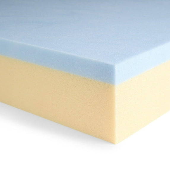 CushionCraft Comfort Premium+ Multilayer Cushion Foam - Medium - 4" x 24" x 72" - 1 Pack