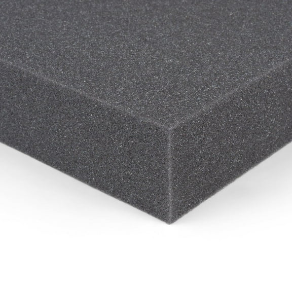 CushionCraft Comfort Standard Cushion Foam - Firm - 4" x 24" x 72" - 1 Pack
