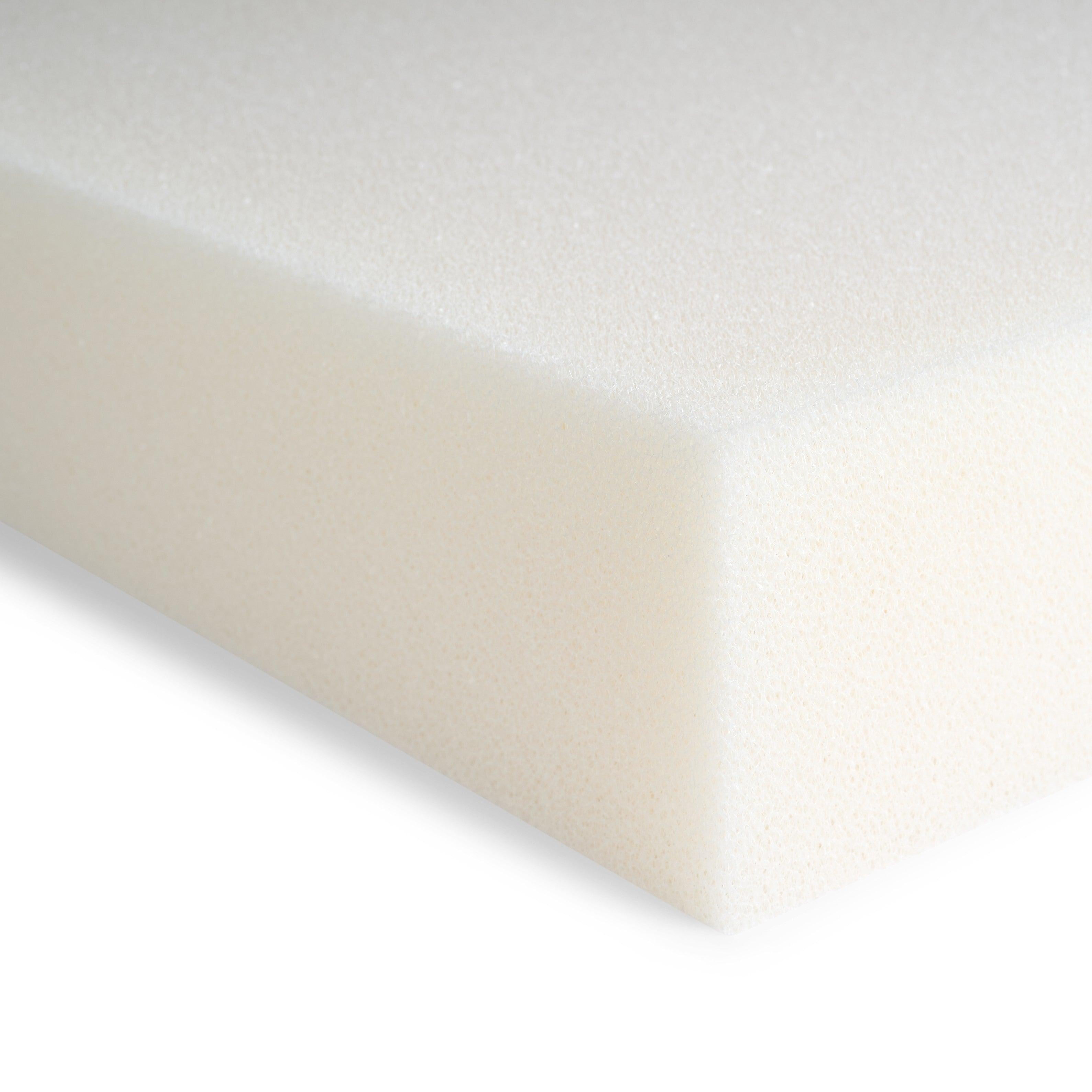 CushionCraft PatioDry Outdoor Upholstery Cushion Foam - 4" x 24" x 72" - 1 Pack