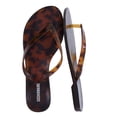 thumbnail image 1 of Cushionaire Aqua Jelly Flip Flops for Women, 1 of 20