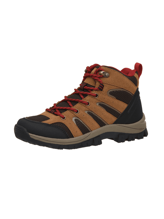 Bixton Womens Hiking Boots, Lightweight Waterproof Hiking Shoes for Women with Durable Traction Outsole