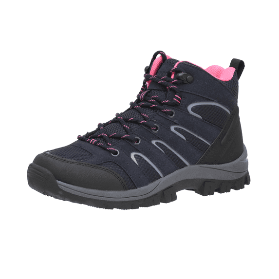 Cushionaire Bixton Womens Hiking Boots, Lightweight Waterproof Hiking Shoes for Women with Durable Traction Outsole