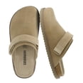 thumbnail image 1 of Cushionaire Boulder Genuine Leather Clogs for Women, Slingback Slip On Shoes with Adjustable Swivel Back Strap and Memory Foam Footbed, 1 of 20