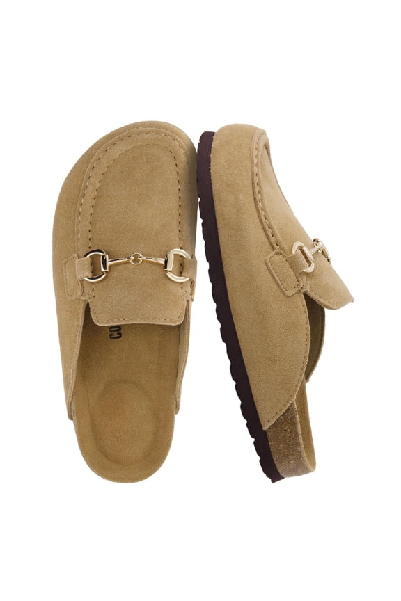 Cliff Suede Clog Mules for Women