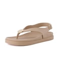 thumbnail image 1 of Cushionaire Expo Thong Sandals for Women, Comfortable Slingback Sandals with Arch Support and Cushioned Footbed, 1 of 17