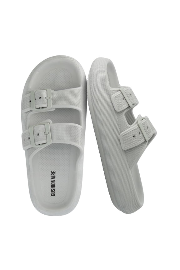 Fame Pillow Recovery Sandals for Women, Adjustable Double Buckle Waterproof EVA Cloud Slides for Women