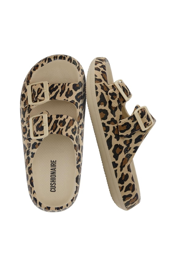 Fame Pillow Recovery Sandals for Women, Adjustable Double Buckle Waterproof EVA Cloud Slides for Women