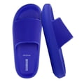 thumbnail image 1 of Cushionaire Feather EVA Mens Sandals – Slip On Recovery Slides, Lightweight Water Shoes for Men, 1 of 21