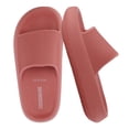 thumbnail image 1 of Cushionaire Feather Pillow Slide Sandals for Women – Comfortable and Squishy Slip On Womens Slippers, Indoor Outdoor Shower Shoes, Beach Essential Cloud Slides, 1 of 19