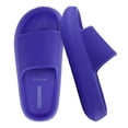thumbnail image 1 of Cushionaire Feather Pillow Slide Sandals for Women – Comfortable and Squishy Slip On Womens Slippers, Indoor Outdoor Shower Shoes, Beach Essential Cloud Slides, 1 of 19