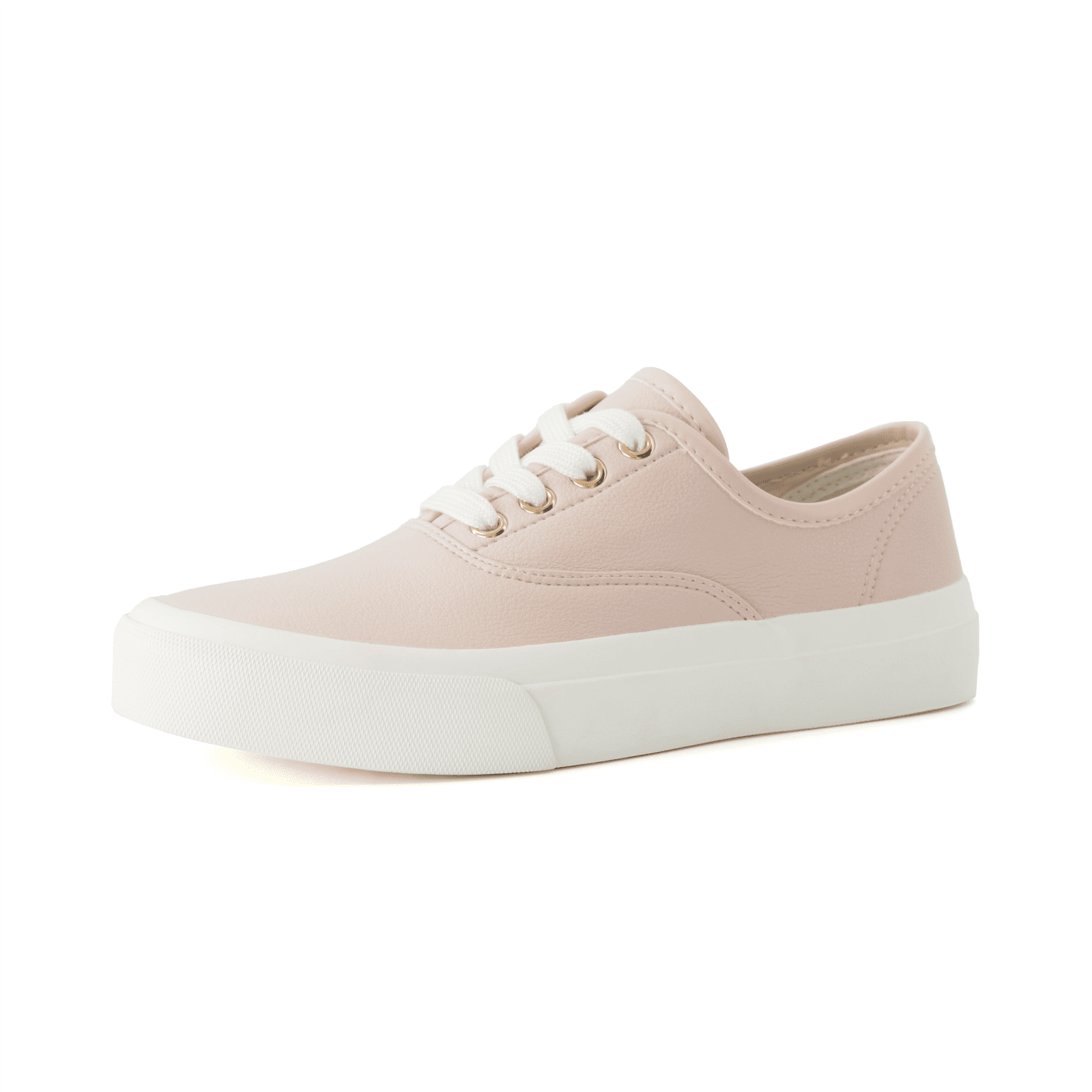 CUSHIONAIRE Sneaker Donna Freshman In Tela – Scarpa Casual Con Soletta Memory Foam, Suola In Gomma, Tela Bianca, Taglia 37 EU, Larghezze Ampie