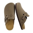 thumbnail image 1 of Cushionaire Hana Kids Clogs Slip On Potato Shoes or Boys and Girls with Adjustable Buckle & Cork Footbed & Arch Support, 1 of 23